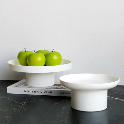Plateau de Rangement Rond en Acrylique – Élégance Moderne et Praticité pour Toutes les Pièces