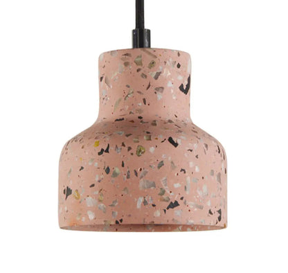 Suspension Nordique Terrazzo, Ciment, Couleurs Variées