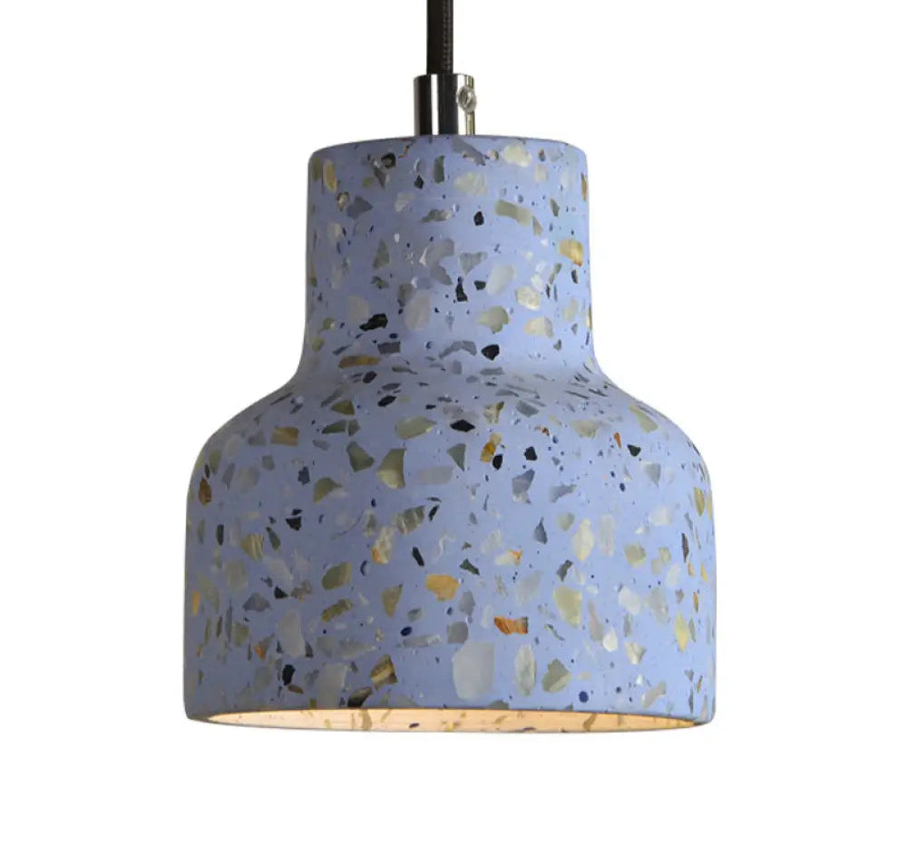 Suspension Nordique Terrazzo, Ciment, Couleurs Variées