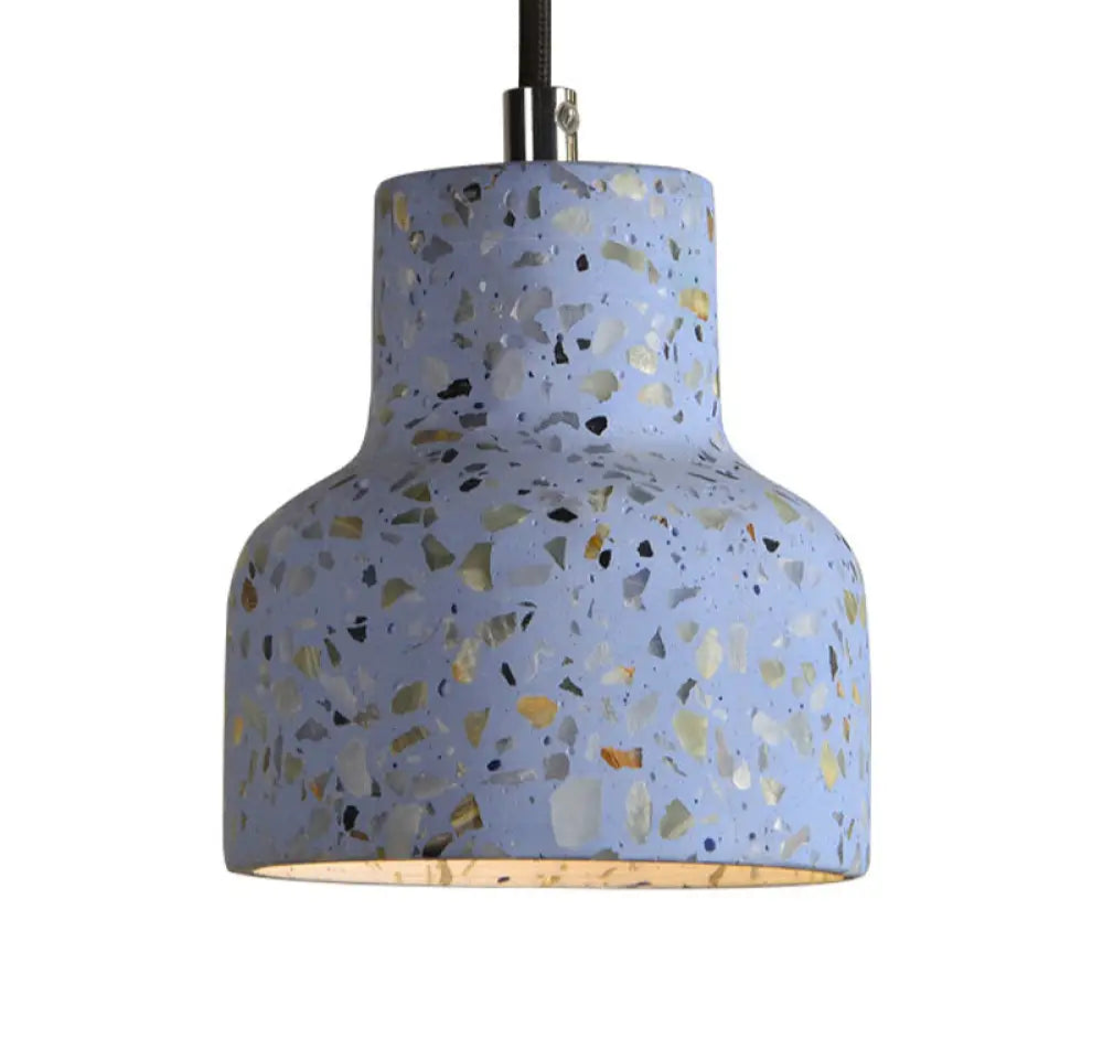 Suspension Nordique Terrazzo, Ciment, Couleurs Variées