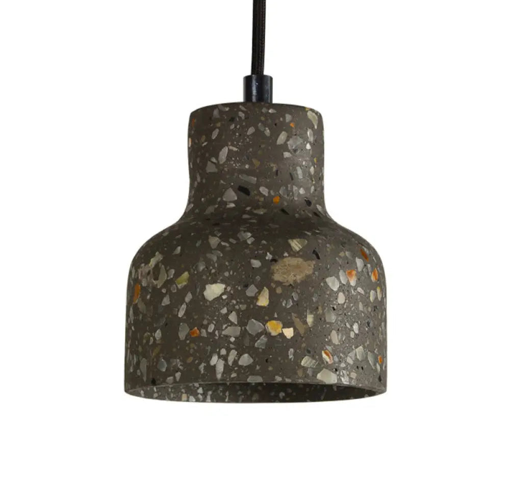 Suspension Nordique Terrazzo, Ciment, Couleurs Variées