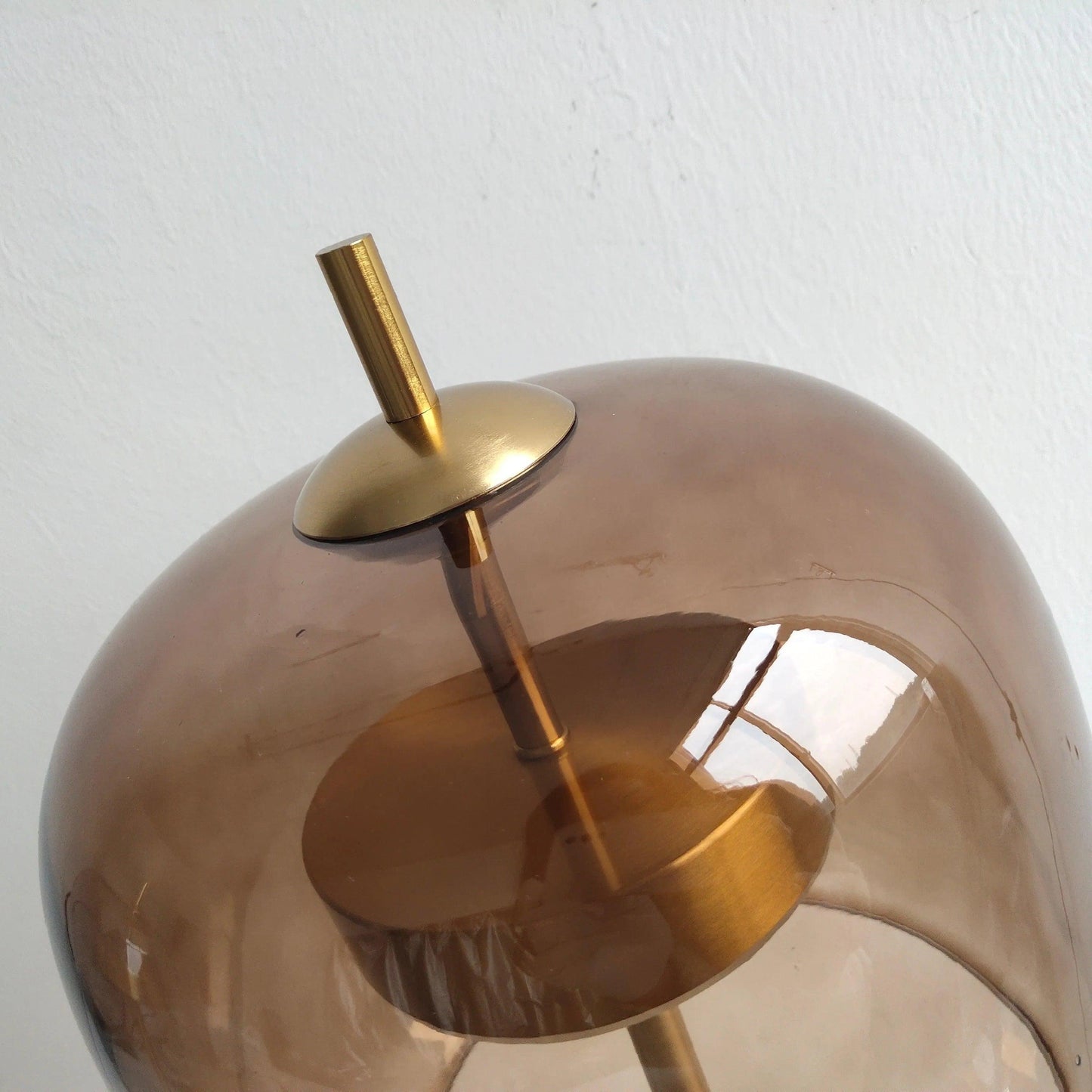 Lampe de Table en Verre Transparent – Élégance Nordique pour une Ambiance Moderne