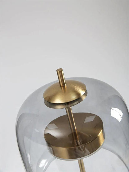 Lampe de Table en Verre Transparent – Élégance Nordique pour une Ambiance Moderne