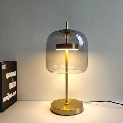 Lampe de Table en Verre Transparent – Élégance Nordique pour une Ambiance Moderne