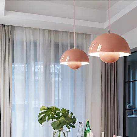 Danish – Suspension Champignon Design Moderne en Métal