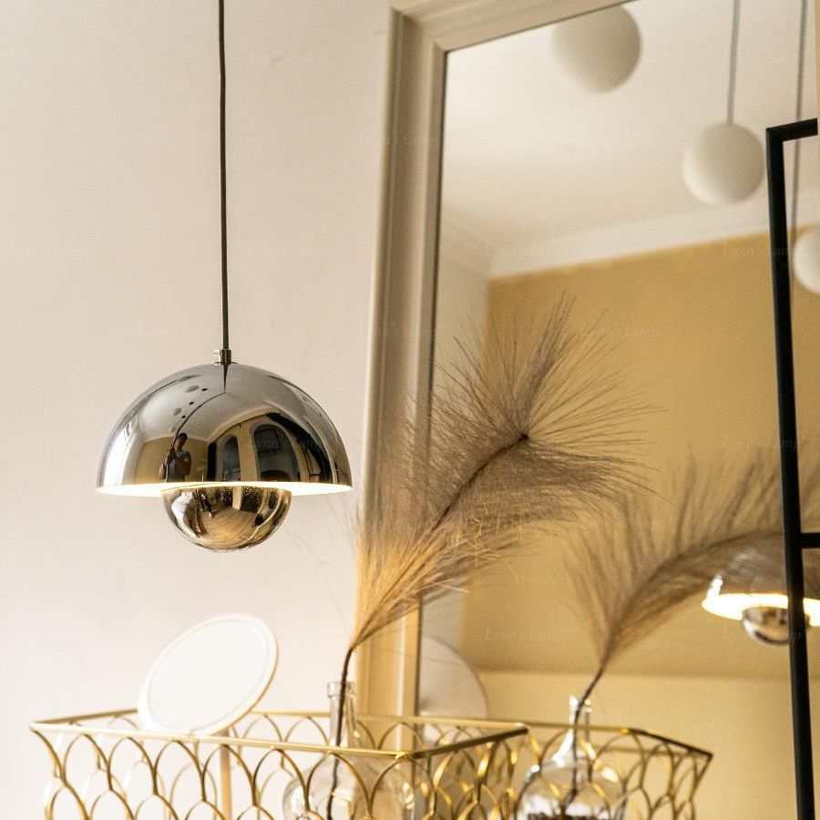 Danish – Suspension Champignon Design Moderne en Métal
