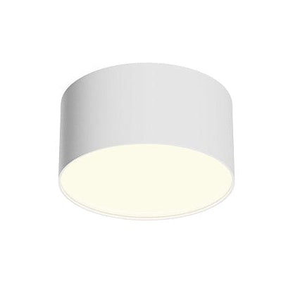 Petit Plafonnier Blanc Rond pour WC ou Couloir