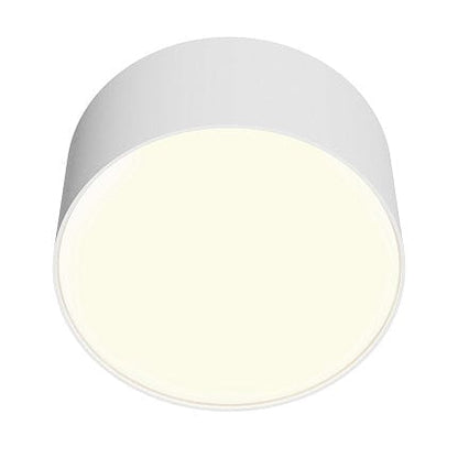 Petit Plafonnier Blanc Rond pour WC ou Couloir