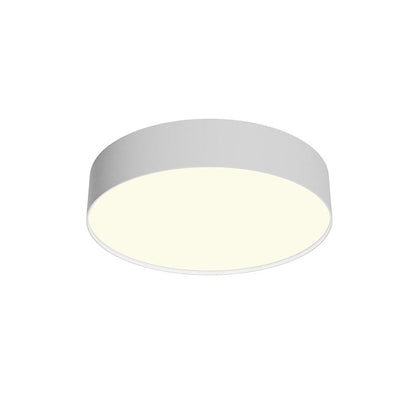 Petit Plafonnier Blanc Rond pour WC ou Couloir