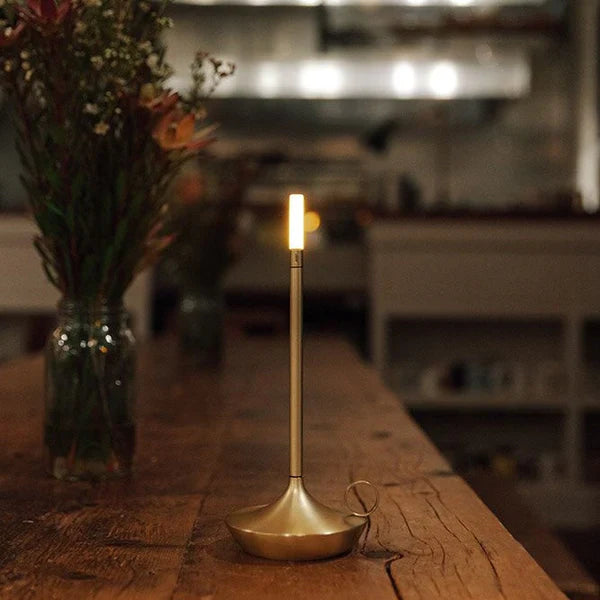 Portable Candle Lantern | Lanterne à Bougie Portable – Éclairage d'Ambiance Sans Fil