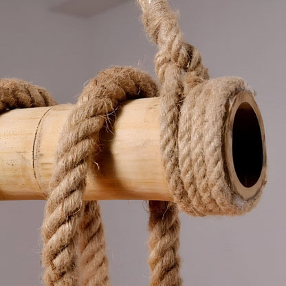 Suspension en Corde de Chanvre Lubeck – Élégance Rustique et Ambiance Chaleureuse
