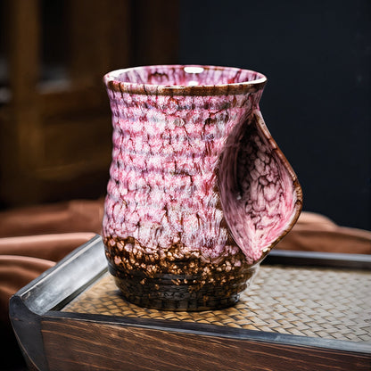 Grandes Tasses à Café Céramiques Abstraites