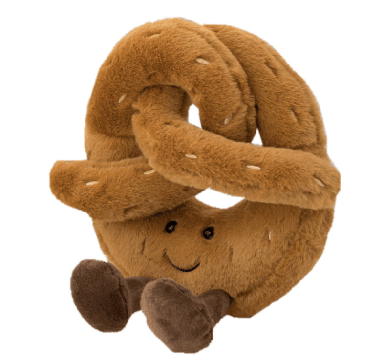 Brezel Croissant Toastbrot Plüsch-Spielzeug - Peluche Originale et Adorable