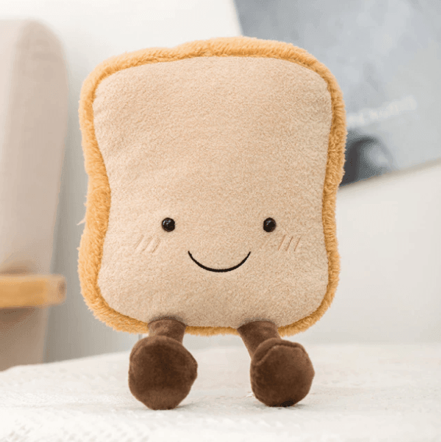 Brezel Croissant Toastbrot Plüsch-Spielzeug - Peluche Originale et Adorable