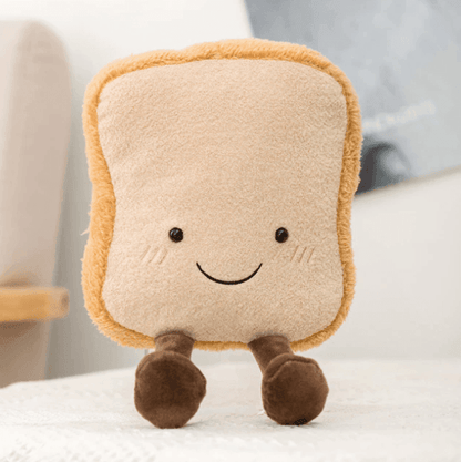 Brezel Croissant Toastbrot Plüsch-Spielzeug - Peluche Originale et Adorable