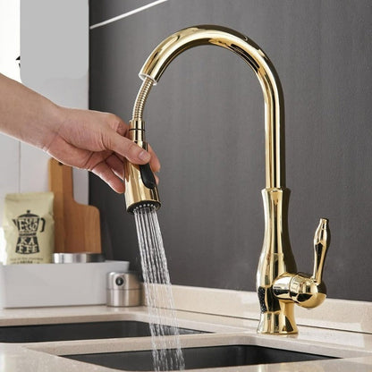 Anton – Mitigeur de Cuisine Rétractable Élégant et Moderne
