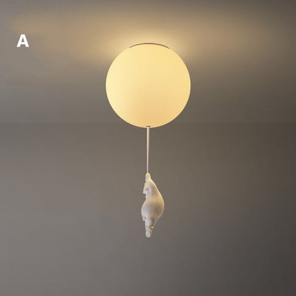 Balloon Bear Deckenleuchte - Lampe de Plafond Ourson avec Ballon