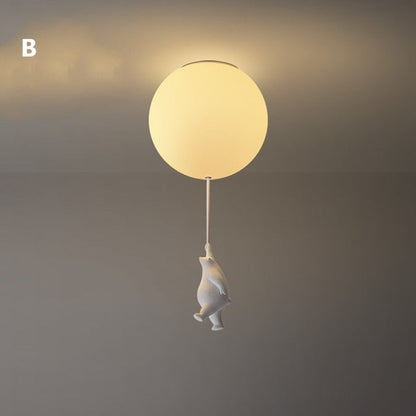 Balloon Bear Deckenleuchte - Lampe de Plafond Ourson avec Ballon