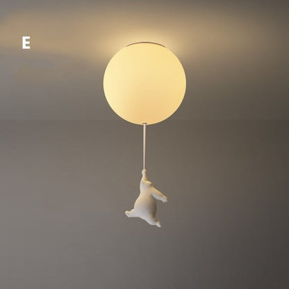 Balloon Bear Deckenleuchte - Lampe de Plafond Ourson avec Ballon