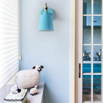 Nordic – Applique Murale LED en Bois et Métal Design Moderne