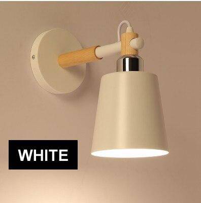 Nordic – Applique Murale LED en Bois et Métal Design Moderne