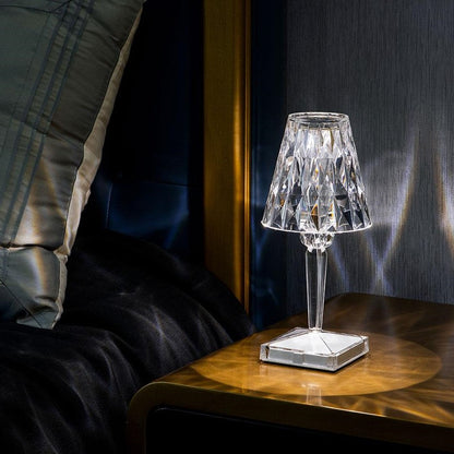 Lampe Cristal Scintillante | Éclairage Élégant et Raffiné