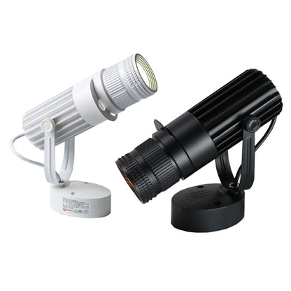 Spot LED COB Orientable Plafond 15W 20W Surface Noir Blanc