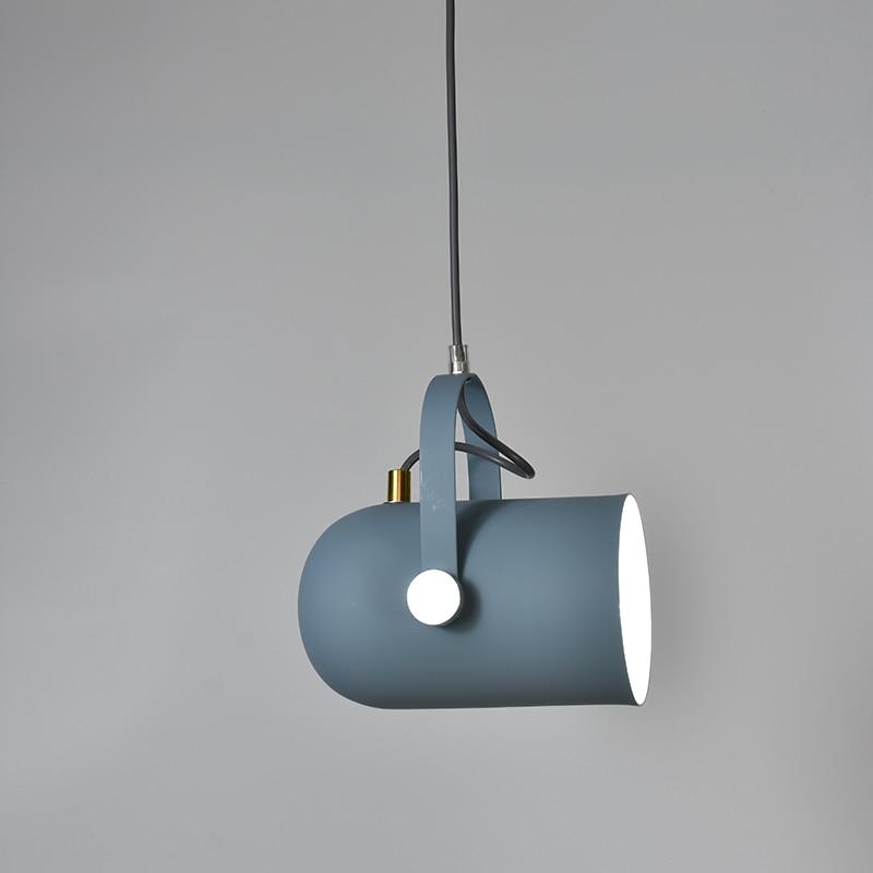 Suspension Nordique, Abat-Jour Incliné, Aluminium, Cordon 47cm