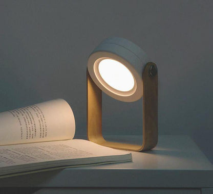Lanternes Portables Pliables, ABS, Recharge USB, Blanc