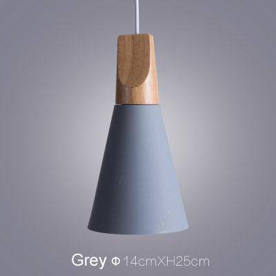 Suspension LED Bois et Aluminium en Forme de Cône - Élégance Moderne et Design Unique