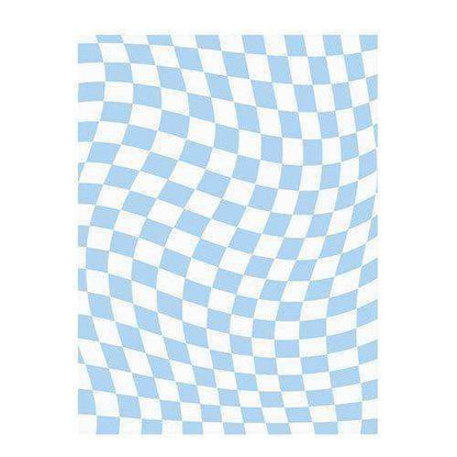 Tapis Damier Rétro Coloré – 7 Styles Antidérapants pour Salon ou Chambre