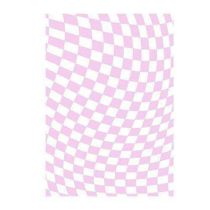 Tapis Damier Rétro Coloré – 7 Styles Antidérapants pour Salon ou Chambre