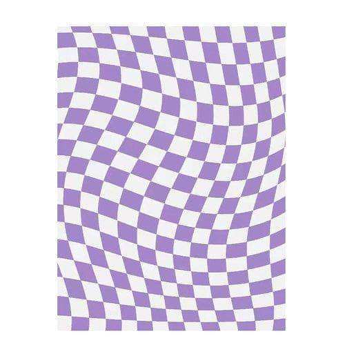 Tapis Damier Rétro Coloré – 7 Styles Antidérapants pour Salon ou Chambre