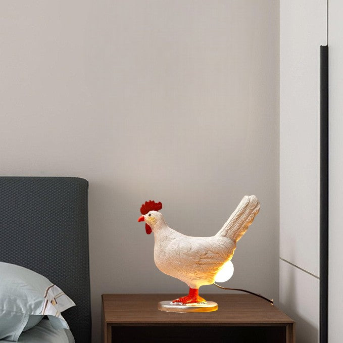 ChickenLamp - Lampe de Table Amusante en Forme de Poule
