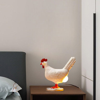 ChickenLamp - Lampe de Table Amusante en Forme de Poule