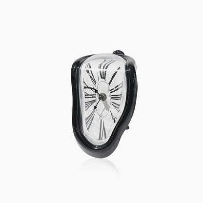 Horloge Design Silencieuse Effet Fondant pour Intérieur Moderne