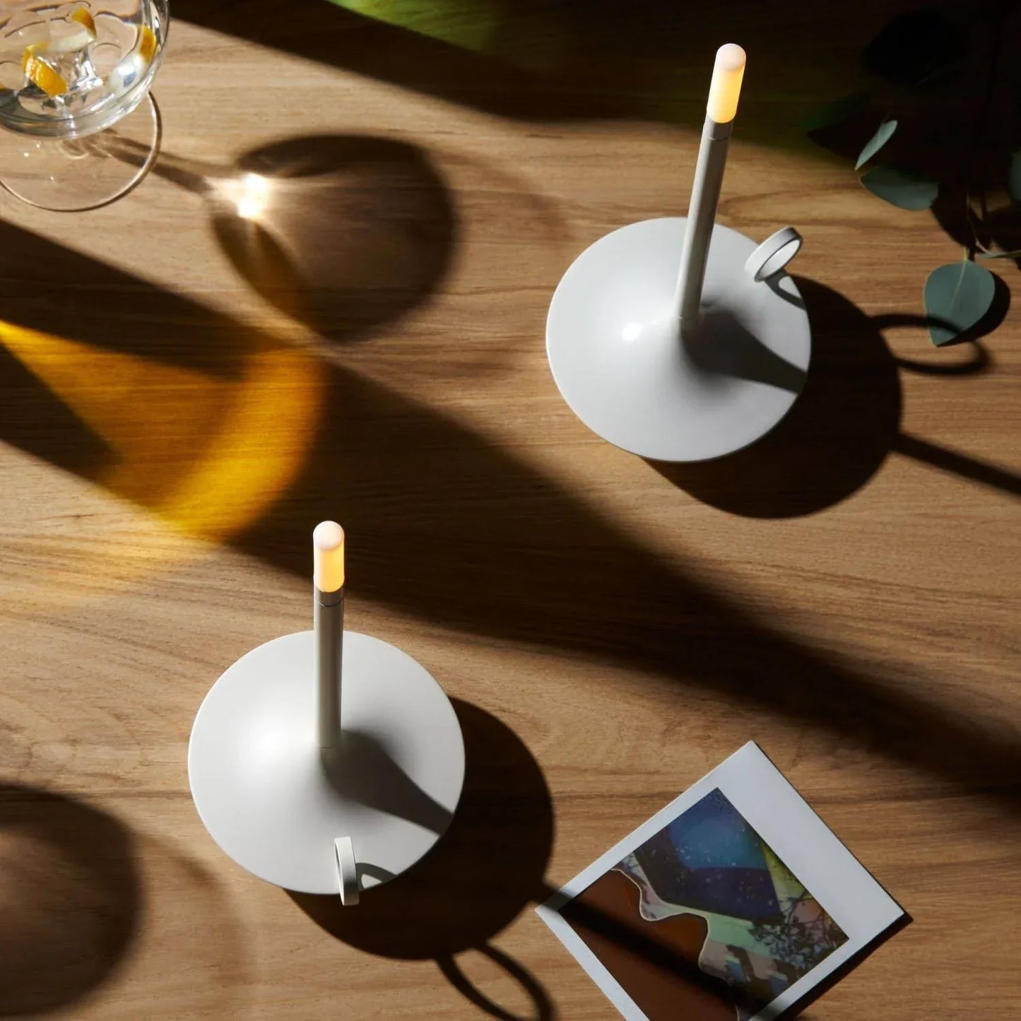 Portable Candle Lantern | Lanterne à Bougie Portable – Éclairage d'Ambiance Sans Fil