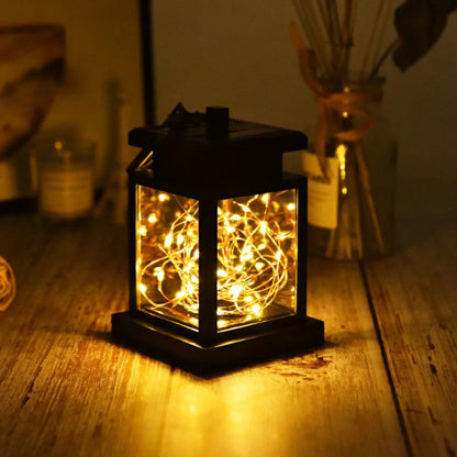 Lanterne Solaire LED Extérieure – Style Rétro, Résistante IP55