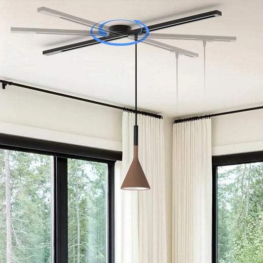 Rail de Plafond Morris | Support Orientable pour Suspension Lumineuse