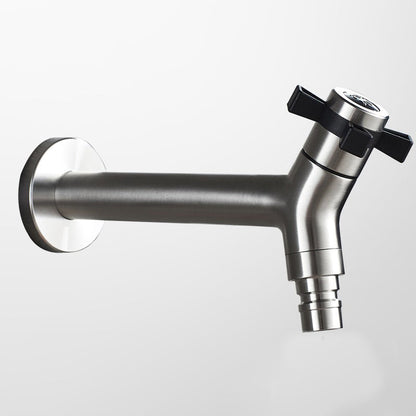Robinet Mural Extérieur Inox 304 Noir