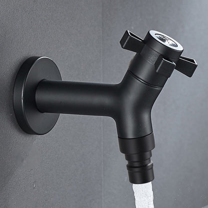 Robinet Mural Extérieur Inox 304 Noir
