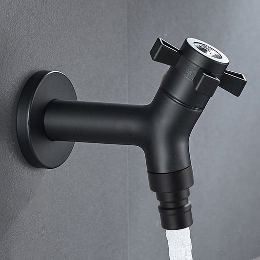 Robinet Mural Extérieur Inox 304 Noir
