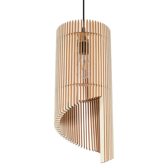 Suspension Bois Massif Design Scandinave