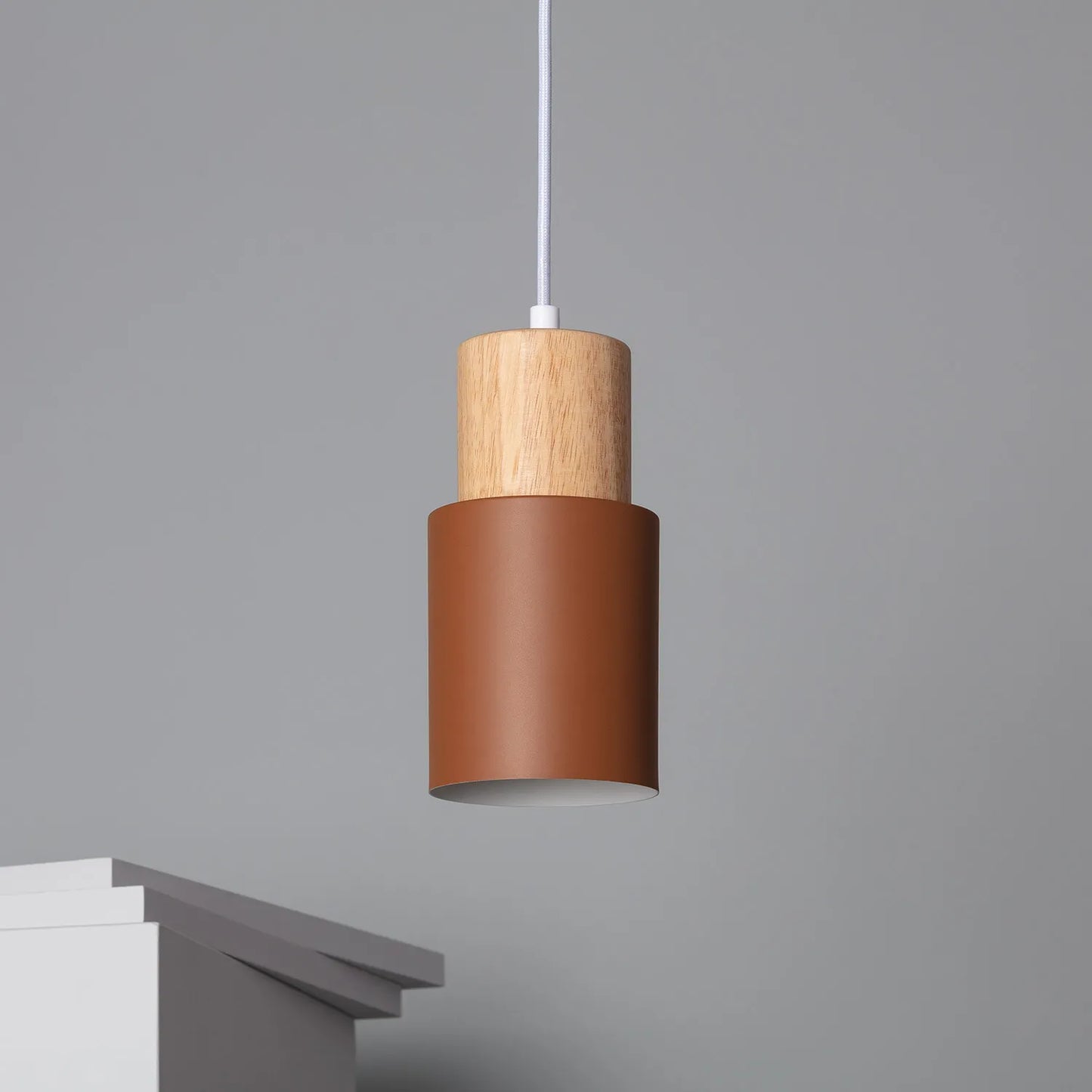 Suspension Portree – Design Scandinave en Bois et Métal