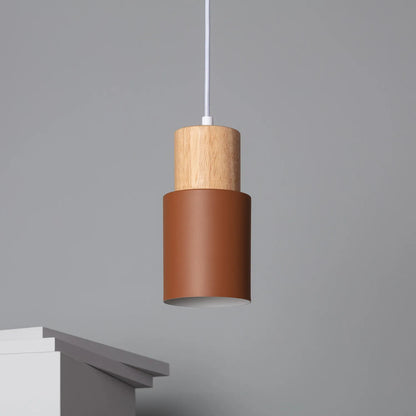 Suspension Portree – Design Scandinave en Bois et Métal