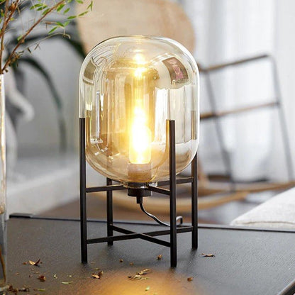 Lampe en Verre – Lampe de Table ou Lampadaire