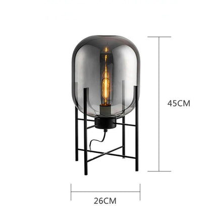 Lampe en Verre – Lampe de Table ou Lampadaire