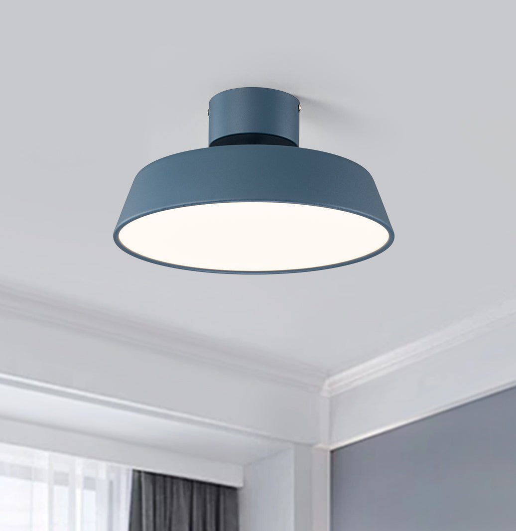 Plafonnier LED Semi-Encastré Style Nordique – Éclairage Moderne et Élégance Minimaliste