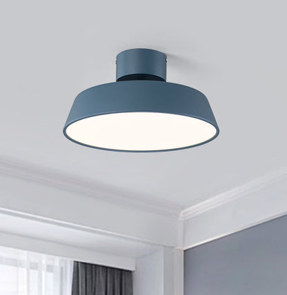 Plafonnier LED Semi-Encastré Style Nordique – Éclairage Moderne et Élégance Minimaliste