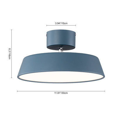 Plafonnier LED Semi-Encastré Style Nordique – Éclairage Moderne et Élégance Minimaliste